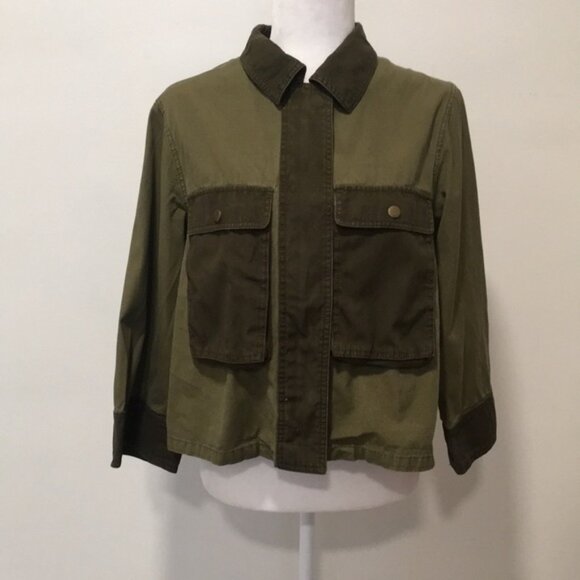 VOLCOM - WOMEN'S OLIVE GREEN JACKET - Picture 1 of 10